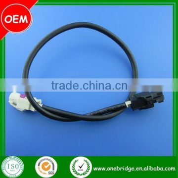 Male female quick eletrical dc power car radio connector fiber optic cable
