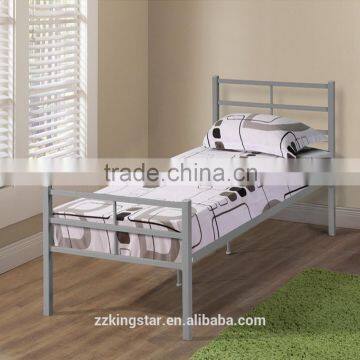 Latest Style Single Metal Bed Home Furniture Metal Single Bed