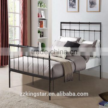 Best Quality Metal Bed Single/Double Size Dormitory Metal Single Bed