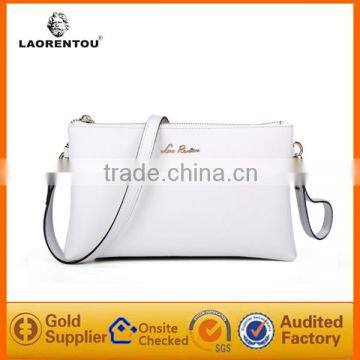 laorentou new side bags for girls leather item shoulder bag
