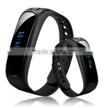 Digital 0.84" Bluetooth OLED Smart Bracelet E02 Fitness Tracker Wristband Smart Bracelet with Heart Rate Monitor