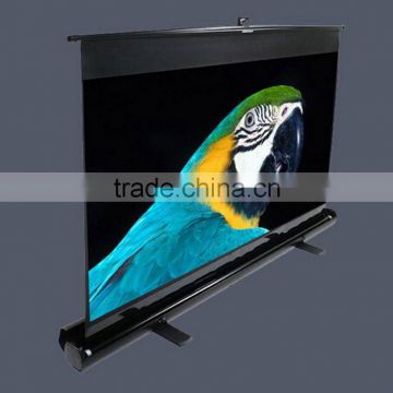 80 Inch Floor Pull-up Projection Screen, Portable Projection Screens