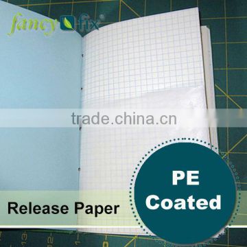 double sided release paper tape silicone coated paper