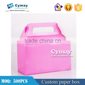 light paper box for small gifts ,cupcake paper packing box
