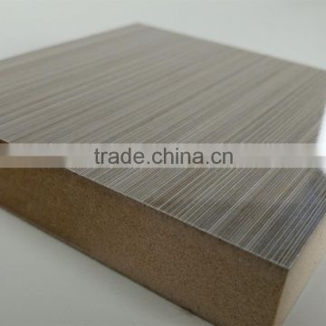 Wood grain color uv mdf board for kitchens ST-T9001