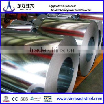 hot sale!! z275 hot dipped galvanized cold rolled steel coil/dx51d z200 galvanized steel coil made in Tianjin factory of China