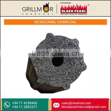 Eco Friendly Fast Burning Hexagonal Charcoal at Low Rate