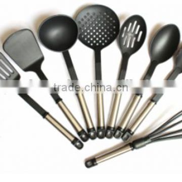 2016 cheap cooking utensil with stainless steel handle