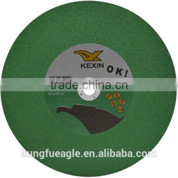 350*3*24.5mm Top Quality abrasive cut-off wheel cutting disc for metal