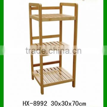 High Quality Bamboo Bathroom / Living Room / Kitchen Storage Rack