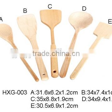 Wood cooking tools