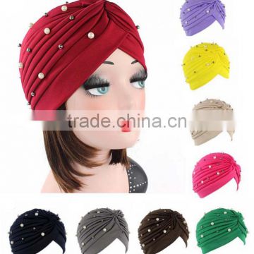 Europe and the United States popular headscarves hat full of stars beads India hat hat cap