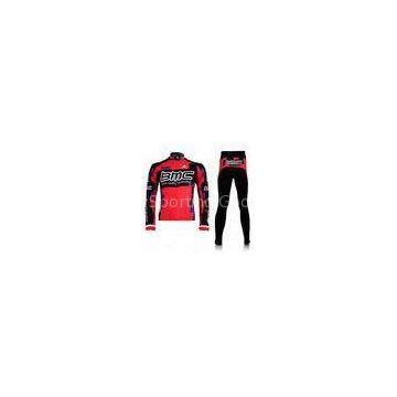 Customized Sportswear Pro Team Long Sleeve Bicycle Jersey and Pant Sublimated Cycling Wear