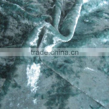 100% polyester ice bloom velvet fabric