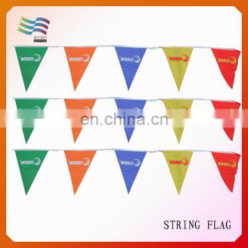 custom decorative paper bunting string flags