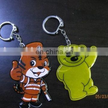 EN13356 Gifts Promotion reflective keychain