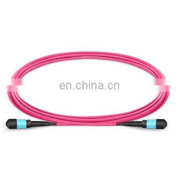 12 core female MPO/MTP fiber optic trunk cable/patch cord