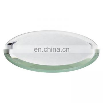 customized plates silver mirror round bauble