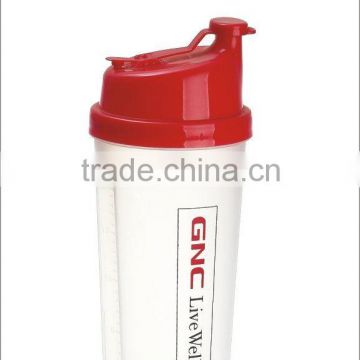 Transparent PP Plastic Cup With Straw
