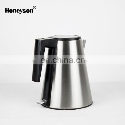 Honeyson water electric kettle price wholesales 1.2l supplier