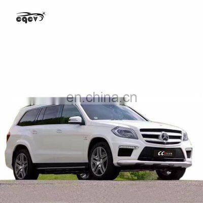 High quality PP material A&MG GL63 style body kit for Mercedes Benz GL class X166 front bumper rear bumper and side skirts