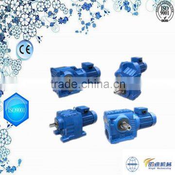 changzhou machinery R series Helical Sewing Machine Gearboxes with electric motor