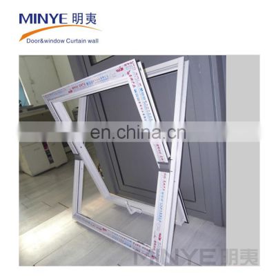China supplier aluminum horizontal pivot windows center pivot hung windows