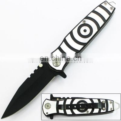 8.6 Inch Quality stainless steel folding pocket utility hunting knife