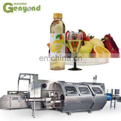 600Mpa Juice High Pressure Processing Sterilizer Machine