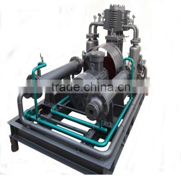 Gas of the out come of the production cycle of waste tyre pyrolysis gas compressor to fill cylinders