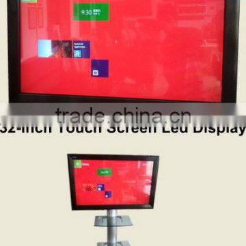 32 ''energy saving split screen touch screen wall hanging advertising Player(Uniprocessor version)