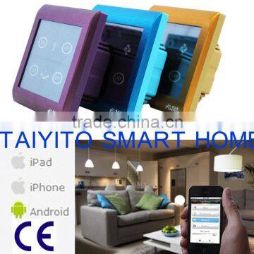 Taiyito zigbee smart home domotics control device with android