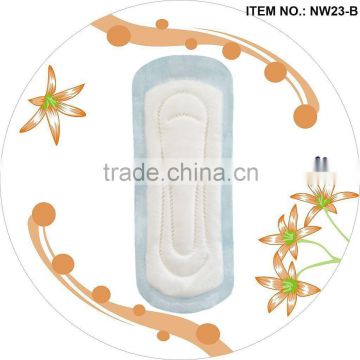 230mm normal sanitary pads without wing FDA proved