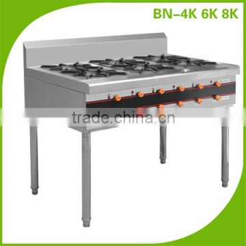 Restaurant Kitchen Equipment Gas Range With 4 Burners BN-4K