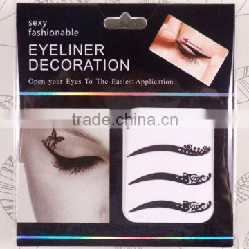 Eyeliner tattoo sticker/new fashion eyeliner sticker