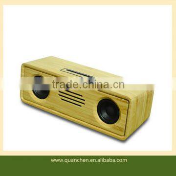 Hot sales good quality bamboo bluetooth speaker
