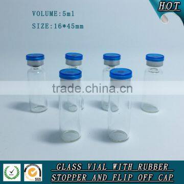 5ML clear glass injection vial ampoules