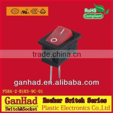 Single Pole rocker switch 20a 125v 15a 250v