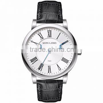 2016 elegant luxury men original Ronda quartz stainless steel 5atm wristwatch