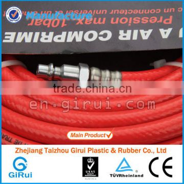 high pressure pvc flexible air hose with fittings