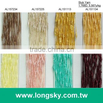 (AL-15) Fashion polyester tetoron knot yarn for knitting from Taiwan