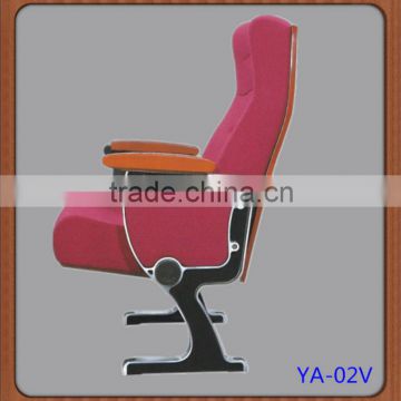 High-end solid wood arm auditorium chairs