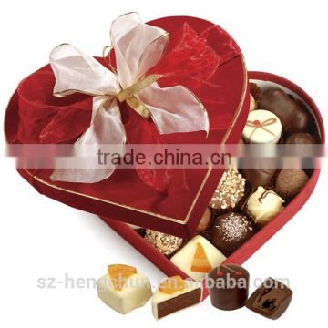 Custom sweet made in China chocolate box cardboard box gift box