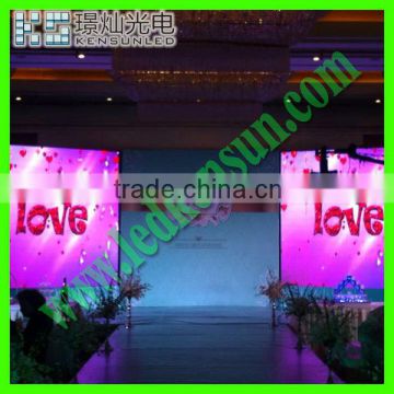 hot product P8 hd stage video rental led screen