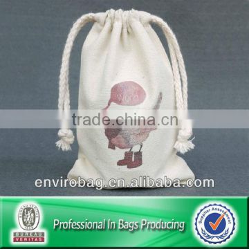 Customized Cotton Drawstring Shoe Bag