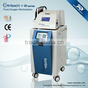 OxySpa(II)+W oxygen facial care beauty salon equipment (22 year-old manufacturer with CE,ISO13485)