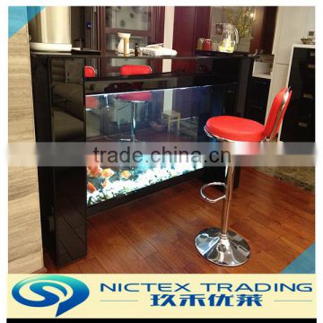 customized acrylic transparent aquarium fish tank thickness in 10mm to 400mm