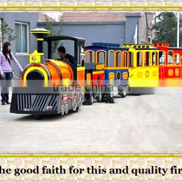 mechanical playground rides trackless train best selling