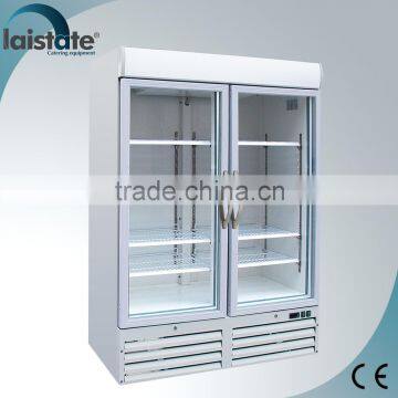 2 Glass Door Low Temperature Air Cooling Cooler