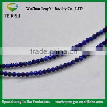 Afghanistan natural lapis lazuli round bead shape 3.0mm lapis